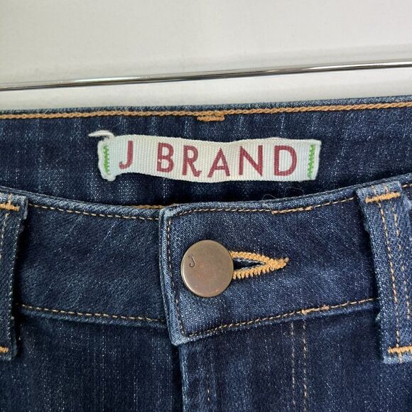 J Brand Love Story Dark Wash Flare Jeans - Picture 6 of 7